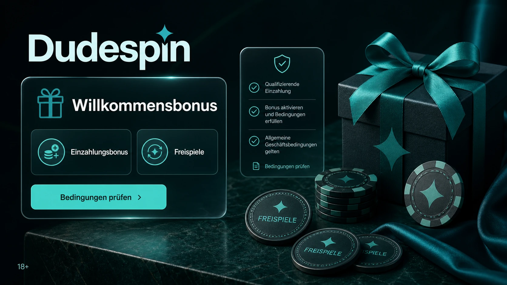 Dudespin Willkommensbonus für neue Spieler